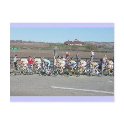 2009 Bike Race California Postcards by cjcanet