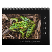 2009 blacqbook creatures calendar by blacqbook 2009 blacqbook creatures calendar
