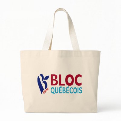 2009 Bloc quebecois Canvas Bags by quatrosales