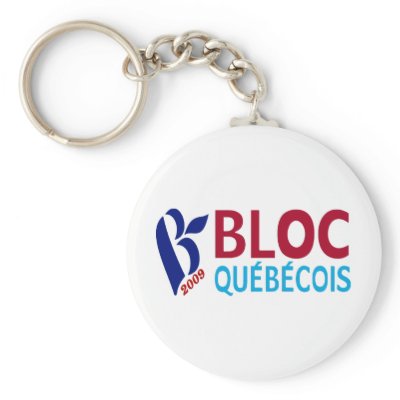 2009 Bloc quebecois Keychain by quatrosales