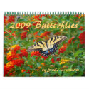 2009 Butterflies Calendar by birdersue 2009 Butterflies Calendar
