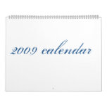 2009 calendar