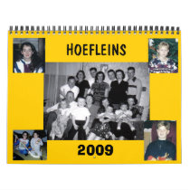 2009 Calendar of Hoefleins