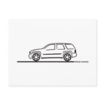 2009 Chevy Trailblazer SS Postcard
