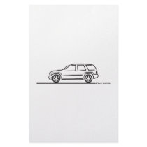 2009 Chevy Trailblazer SS Stationery Paper