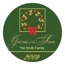 2009 Christmas - Personalized Sticker Labels by SquirrelHugger 2009 Christmas - Personalized Sticker Labels