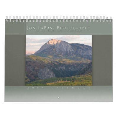 2009 Colorado Nature Photography Calendar by jonlabass