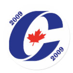 2009 Conservative Party of Canada Stickers