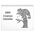 2009 Creature Calendar
