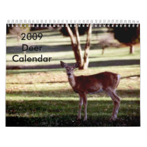2009 Deer Calendar by lapatrick1161 2009 Deer Calendar