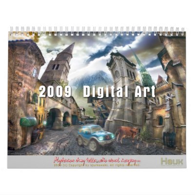 2009 Digital Art - Calendar by Houk