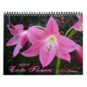 2009 Exotic Flowers Calendar