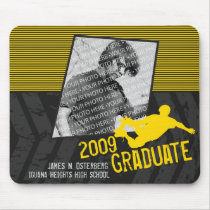 2009 Graduate-Skater (Yellow) Mousepad