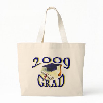 2009 GRADUATION CANVAS BAGS by dizzypixels