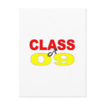 2009 GRADUATION CLASS OF 2009 postcards