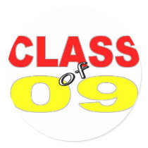 2009 GRADUATION CLASS OF 2009 stickers
