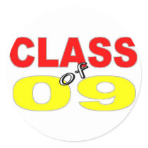 2009 GRADUATION CLASS OF 2009 stickers