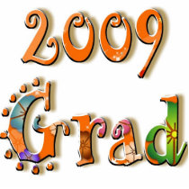 2009 Graduation Photo Sculpture on Stand photo sculptures