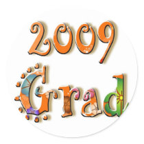 2009 GRADUATION stickers