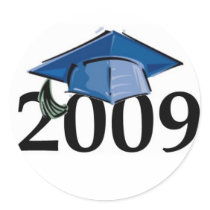2009 Graduation sticker seal