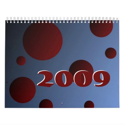 2009 Holiday Calendars by sharpcreations