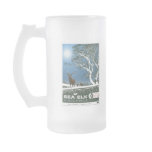 2009 Holiday glass mug