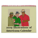 2009 Illustrations of Americana Calendar by pharrisart 2009 Illustrations of Americana Calendar