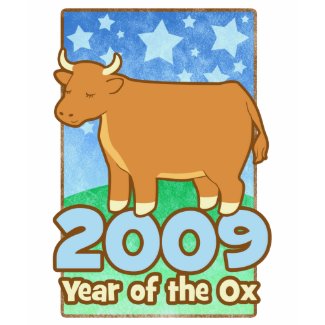 2009 Kids Year of Ox Kids Dark T-Shirt shirt