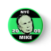 2009 Mayor Bloomberg Pin buttons