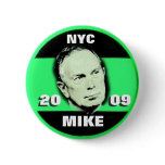 2009 Mayor Bloomberg Pin buttons