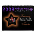 2009 MMC featuring KATHY BOYD PHOENIX RISING calendars by MyspaceMusicCalendar 2009 MMC featuring KATHY BOYD PHOENIX RISING calendars