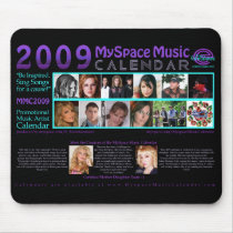 2009 MMC - PROMOTIONAL MOUSE PAD - CUSTOMIZED mousepads by MyspaceMusicCalendar 2009 MMC - PROMOTIONAL MOUSE PAD - CUSTOMIZED mousepads