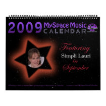 2009 MYSPACE MUSIC CALENDAR featuring SIMPLI LAURI by MyspaceMusicCalendar 2009 MYSPACE MUSIC CALENDAR featuring SIMPLI LAURI