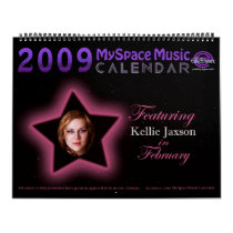 2009 MYSPACE MUSICCALENDAR featuring KELLIE JAXSON by MyspaceMusicCalendar 2009 MYSPACE MUSICCALENDAR featuring KELLIE JAXSON