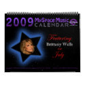 2009 MYSPACEMUSICCALENDAR featuring BRITTANY WELLS by MyspaceMusicCalendar 2009 MYSPACEMUSICCALENDAR featuring BRITTANY WELLS
