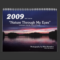 2009 "Nature Through My Eyes" Wall Calendar calendars