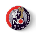 2009 NY Mayor anti-Bloomberg Pin buttons