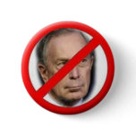 2009 NY Mayor Anti-Bloomberg Pin buttons