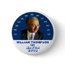 2009 NY Mayor Bill Thompson Pin buttons