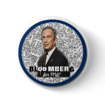 2009 NY Mayor Mike Bloomberg Pin buttons