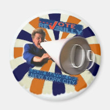 2009 NY Mayor Rev Billy magnet