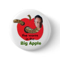 2009 NYC Mayor Anti-Bloomberg Pin buttons