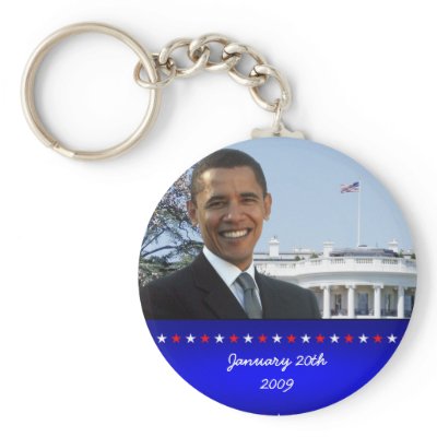 2009 Obama Inauguration Key Ring Keychains by inauguration_2009
