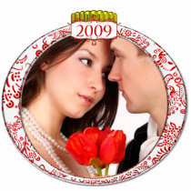 2009 Photo Christmas Ornament photo sculptures