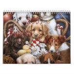 2009 Puppies Calender Calendars