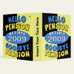 2009 Retirement Avery Binder