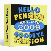 2009 Retirement Avery Binder binders