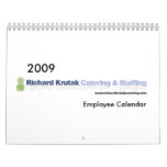 2009 RKC&S Employee Calendar