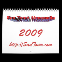 2009 San Tome' Calendar