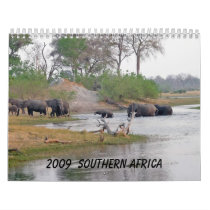 2009 Southern Africa - Customized calendars